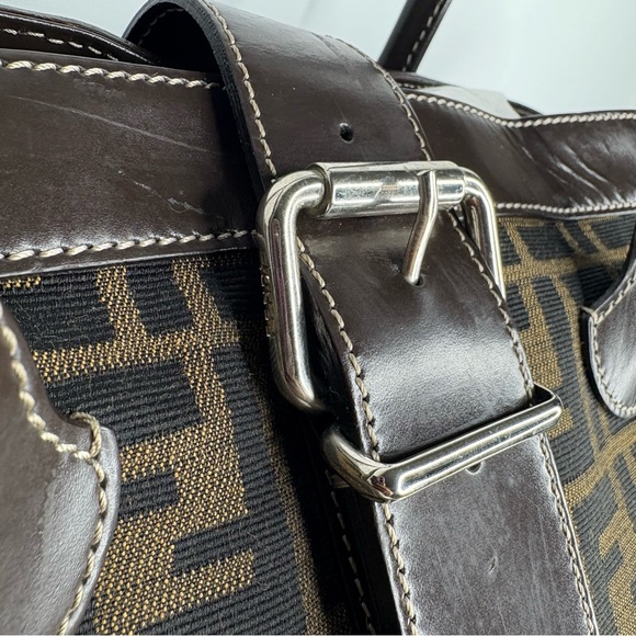 Fendi Brown and Black Tote Bag - Picture 5 of 11